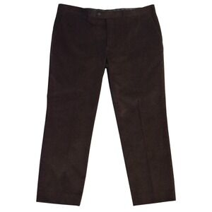 Lauren Ralph Lauren Pants Men's 40x27* Brown Pinwale Corduroy Stretch Flat Front